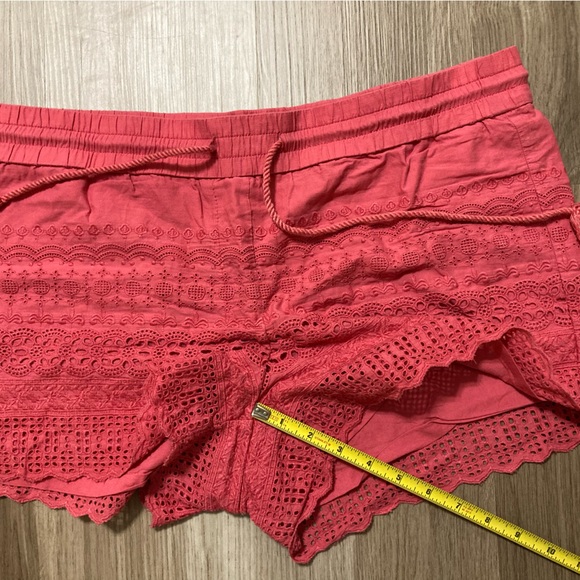 LOFT pink eyelet shorts - Picture 4 of 8